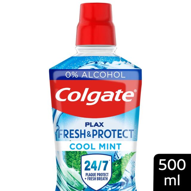 Colgate Plax Cool Mint Mouthwash Alcohol Free