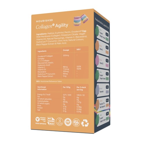 Nourished Collagen+ Agility Nutrient Stacks thumbnail 2