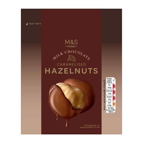 M&S Milk Chocolate Caramelised Hazelnuts thumbnail 2
