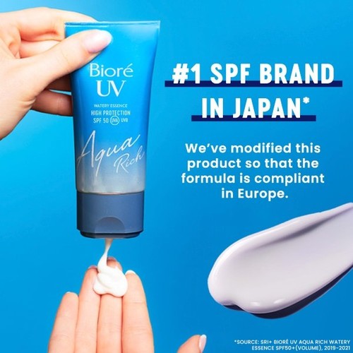 Biore UV Aqua Rich Water Essence Sunscreen SPF50 thumbnail 4