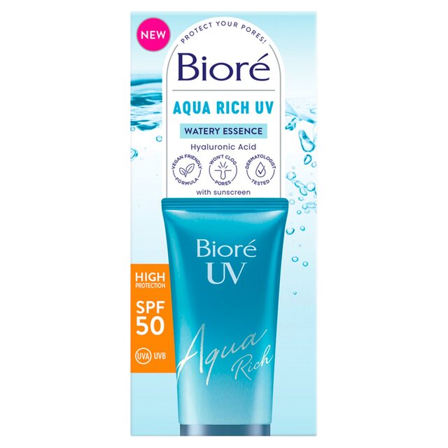 Biore Watery Essence High Protection UVA UVB SPF 50