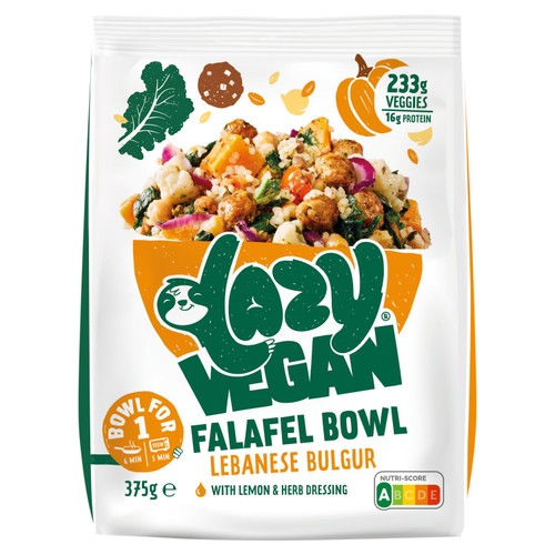 Lazy Vegan Falafel Bowl  Lebanese Bulgur