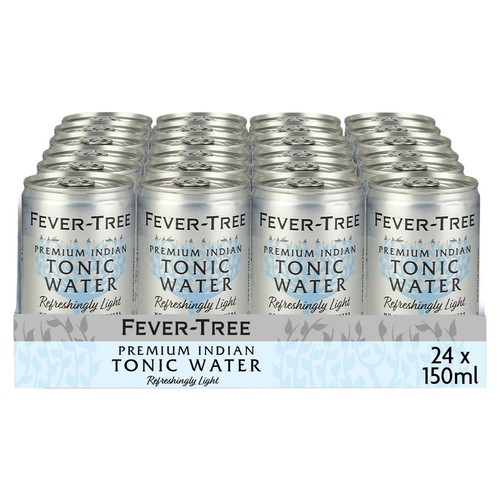 Fever-Tree Refreshingly Light Indian Tonic Water 24x150ml