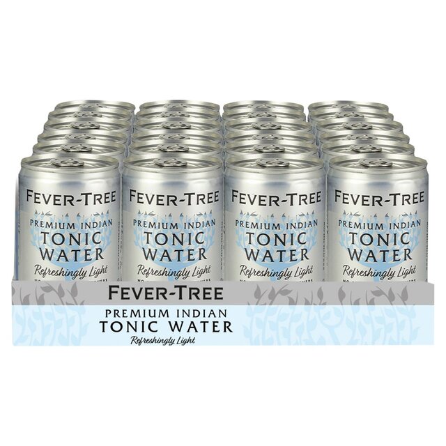 Fever-Tree Refreshingly Light Indian Tonic Water 24x150ml