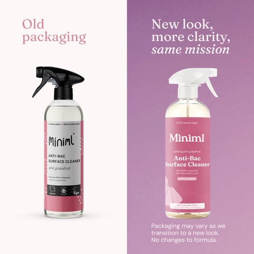 Miniml Pink Grapefruit Anti-Bac Surface Cleaner thumbnail 2