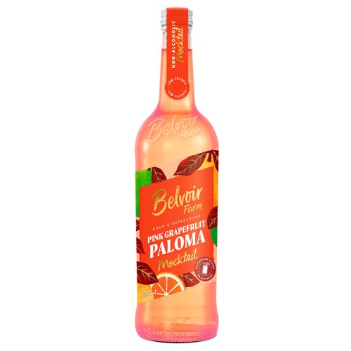Belvoir Farm non alcoholic pink grapefruit paloma thumbnail 2
