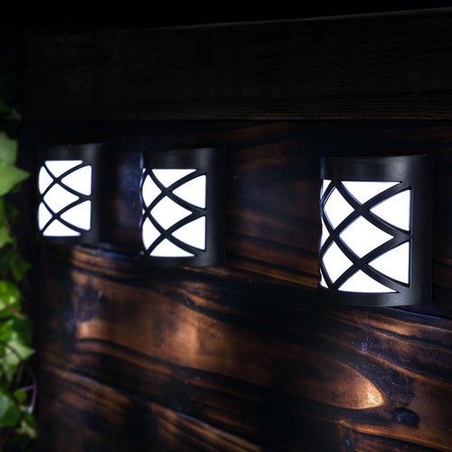 Solar LED Fence & Wall Lights thumbnail 2
