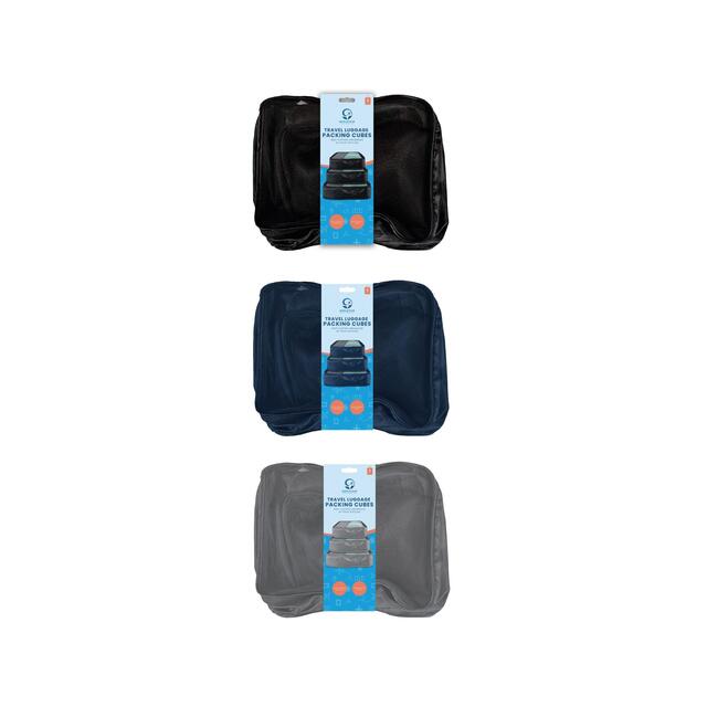World Tour Travel Luggage Packing Cubes