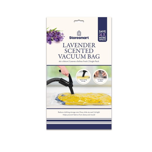 Lavender Vacuum Storage Bag 60 x 80cm