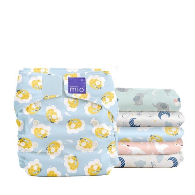 Bambino Mio Miosolo Classic All-In-One Reusable Nappy Set, Dream Size 0-5