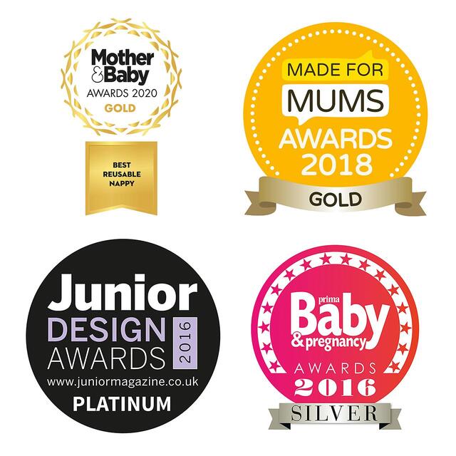 Bambino Mio Miosolo Classic All-In-One Reusable Nappy Set, Dream Size 0-5 thumbnail 4