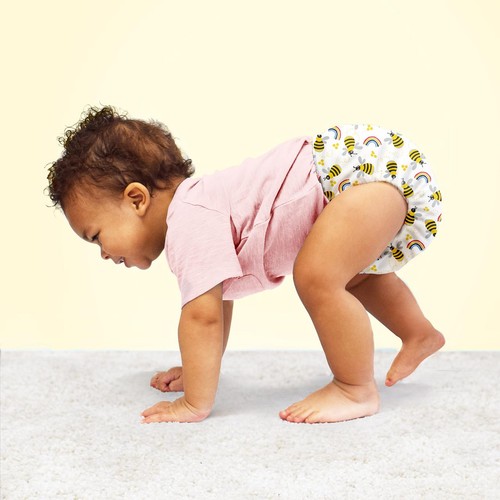 Bambino Mio Miosolo Classic All-In-One Reusable Nappy Set, Pattern Size 0-5 thumbnail 4