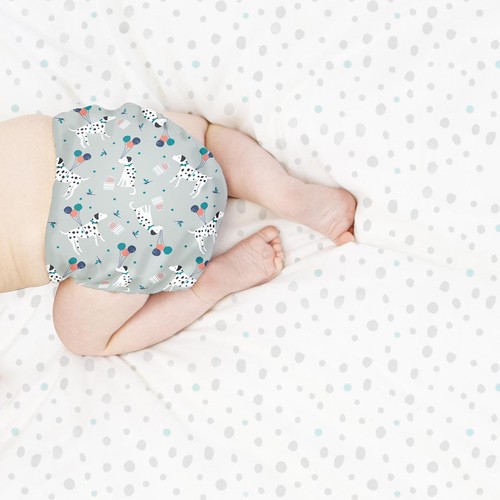 Bambino Mio Miosolo Classic All-In-One Reusable Nappy Set, Pattern Size 0-5 thumbnail 5
