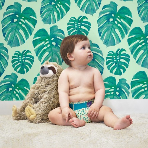 Bambino Mio Miosolo Classic All-In-One Reusable Nappy Set, Pattern Size 0-5 thumbnail 9