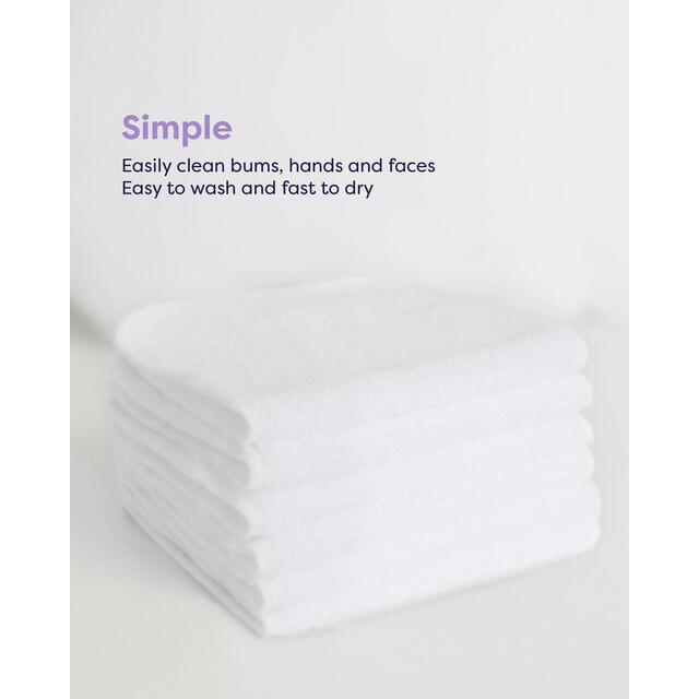 Bambino Mio Reusable Baby Wipes, 10 pack thumbnail 5