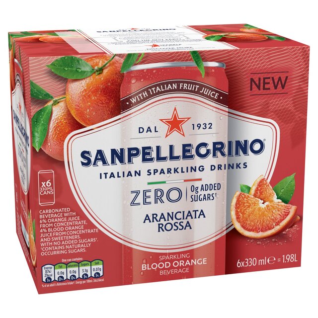 San Pellegrino Zero Blood Orange thumbnail 2