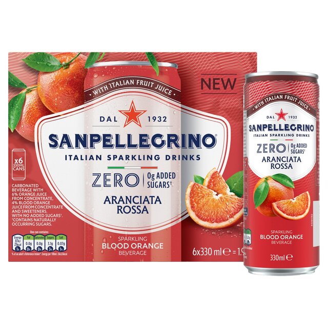 San Pellegrino Zero Blood Orange thumbnail 4
