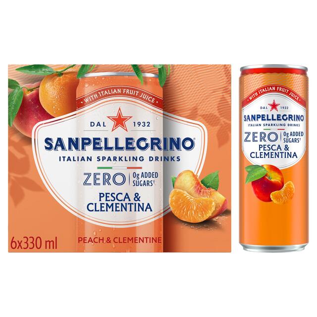 San Pellegrino Zero Peach & Clementine
