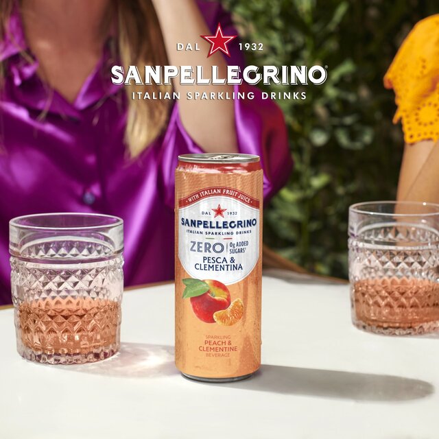 San Pellegrino Zero Peach & Clementine thumbnail 5