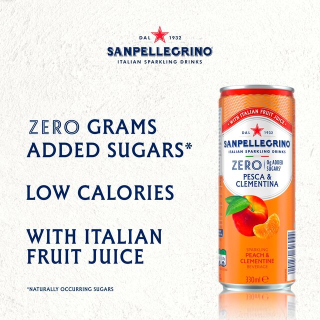 San Pellegrino Zero Peach & Clementine thumbnail 6