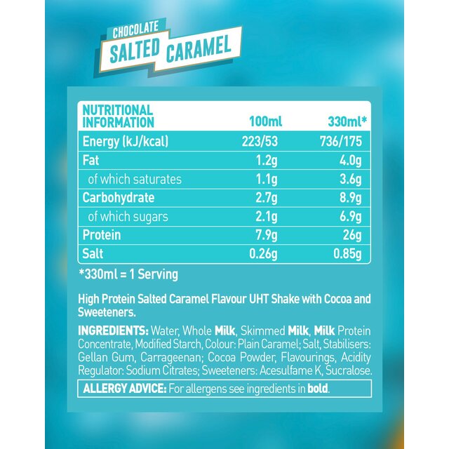 Grenade Protein Shake Salted Caramel thumbnail 8