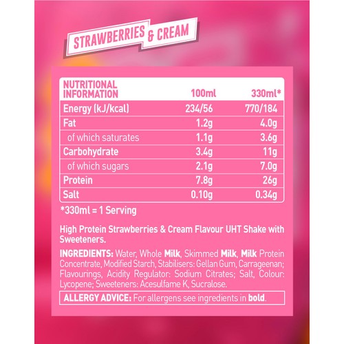 Grenade Protein Shake Strawberries & Cream thumbnail 6