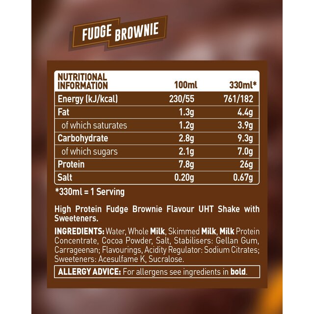 Grenade Protein Shake Fudge Brownie thumbnail 6