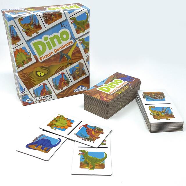 Outset Dinosaur Picture Dominoes thumbnail 3