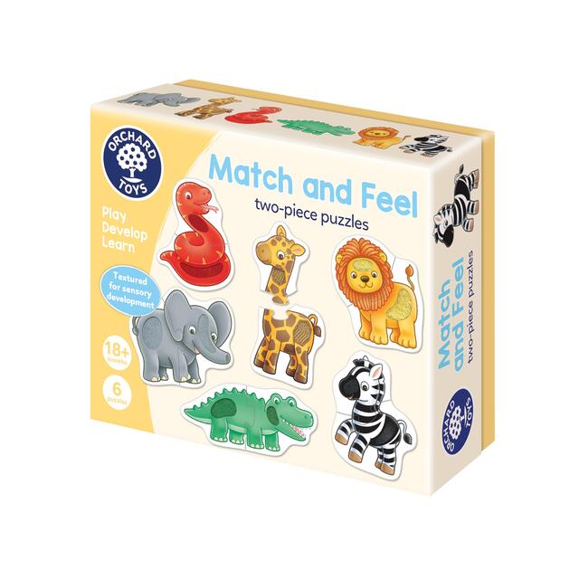Orchard Toys Match and Feel Two-piece  Puzzles thumbnail 2