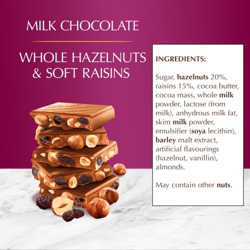 Lindt Les Grandes Fruit and Nut Milk Chocolate Bar thumbnail 8