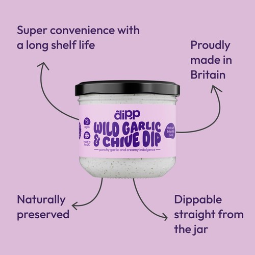 Dipp Dips Wild Garlic & Chive Dip thumbnail 2