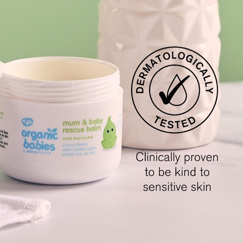 Organic Babies Scent Free Mum & Baby Rescue Balm  thumbnail 2
