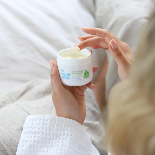 Organic Babies Scent Free Mum & Baby Rescue Balm  thumbnail 3
