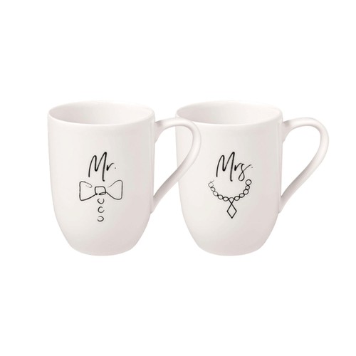 Villeroy & Boch Mr and Mrs Mug Set