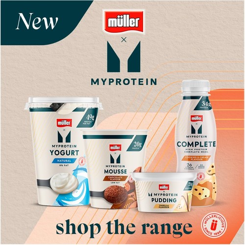 Muller x MyProtein Chocolate High Protein Shake thumbnail 2