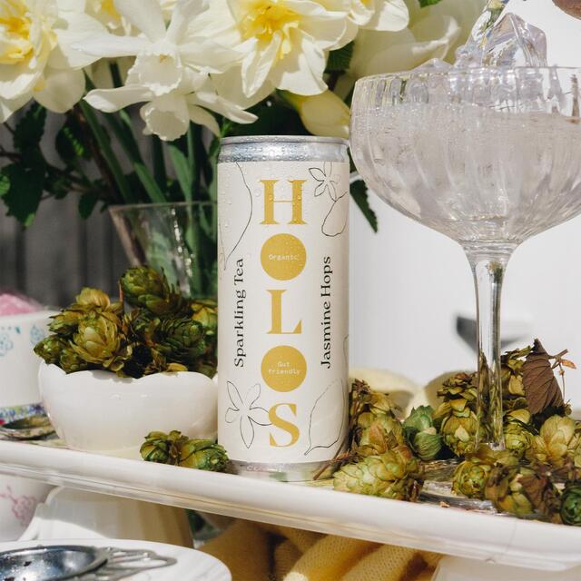 HOLOS Organic Sparkling Tea Jasmine Hops thumbnail 2