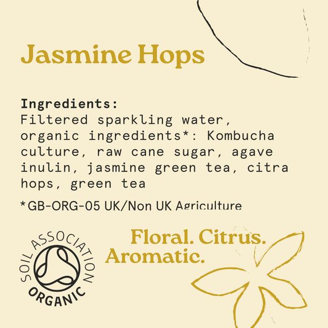 HOLOS Organic Sparkling Tea Jasmine Hops thumbnail 5