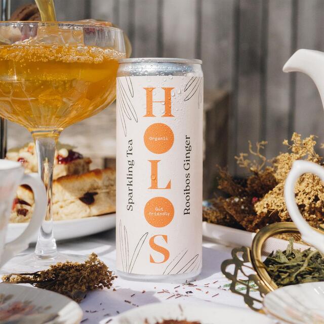 HOLOS Organic Sparkling Tea Rooibos Ginger thumbnail 2