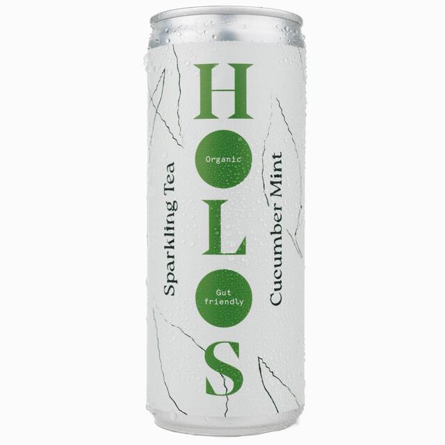 HOLOS Organic Sparkling Tea Cucumber Mint