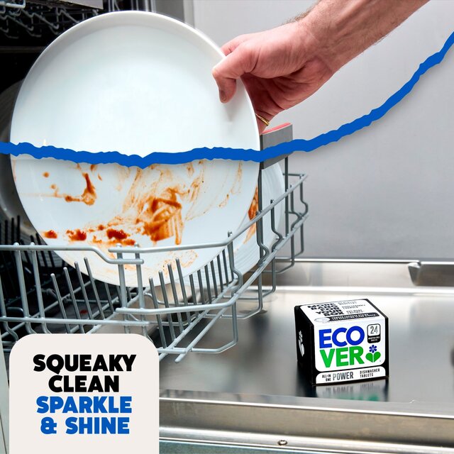 Ecover All-In-One Power Dishwasher Tablets, 24 Tablets thumbnail 4