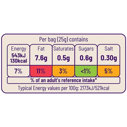 Ocado Cheese & Onion Crisps Multipack thumbnail 3