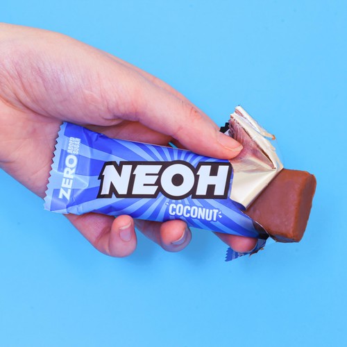 NEOH Coconut Chocolate Bar Multipack, 3 Bars ,No Added Sugar, High Fibre thumbnail 2