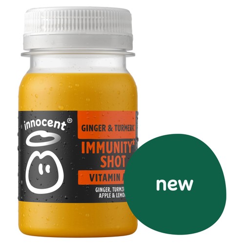 Innocent Immunity, Ginger, Turmeric, Apple & Lemon Shot