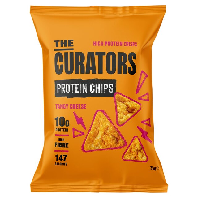 The Curators Tangy Cheese Protein Chips