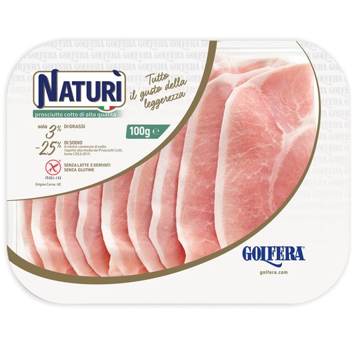 Golfera Prosciutto Cotto Low Fat 3%  / Low Sodium