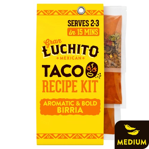 Gran Luchito 'Aromatic &  Bold' Easy Birria Taco Recipe Kit