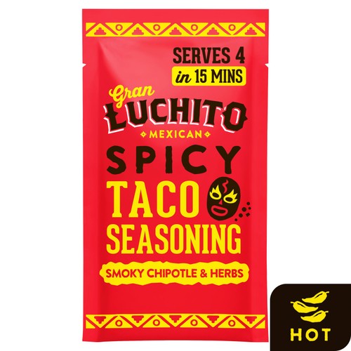 Gran Luchito 'Spicy' Smoky Chipotle & Herb Taco Seasoning Mix