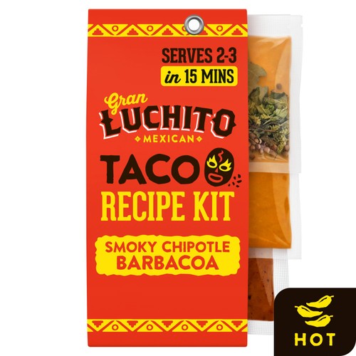 Gran Luchito  'Smoky Chipotle' Easy Barbacoa Taco Recipe Kit