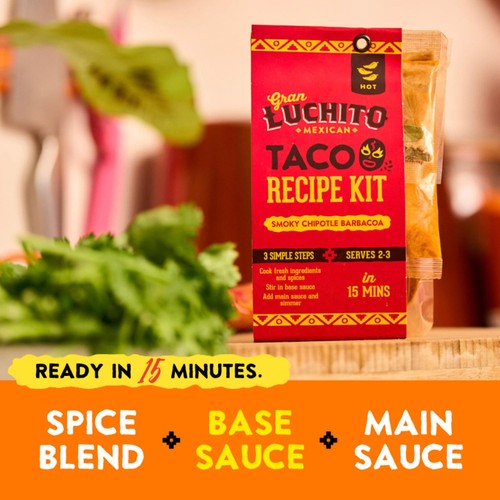 Gran Luchito  'Smoky Chipotle' Easy Barbacoa Taco Recipe Kit thumbnail 2