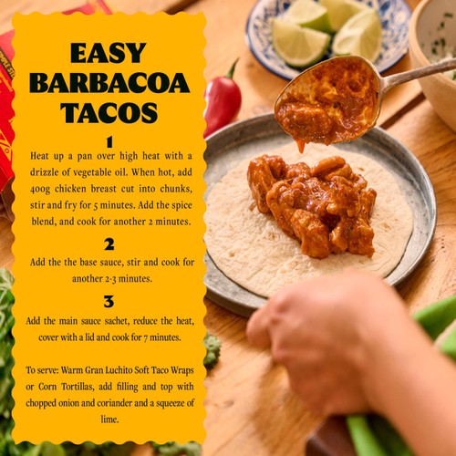 Gran Luchito  'Smoky Chipotle' Easy Barbacoa Taco Recipe Kit thumbnail 3